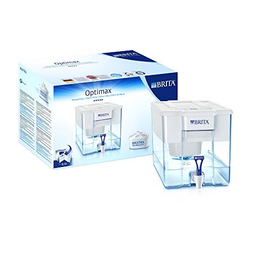 Brita Optimax 8,5l, depósito, 1 filtro maxtra, Blanca