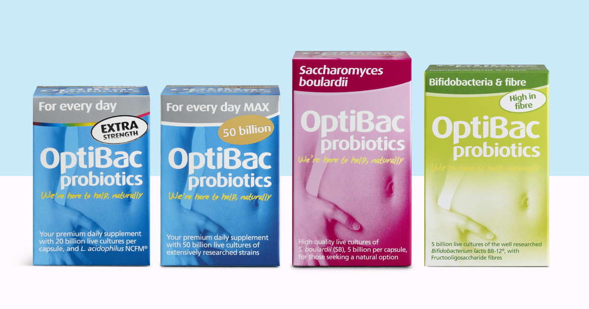 OptiBac Probiotics for ulcerative colitis & Crohn's
