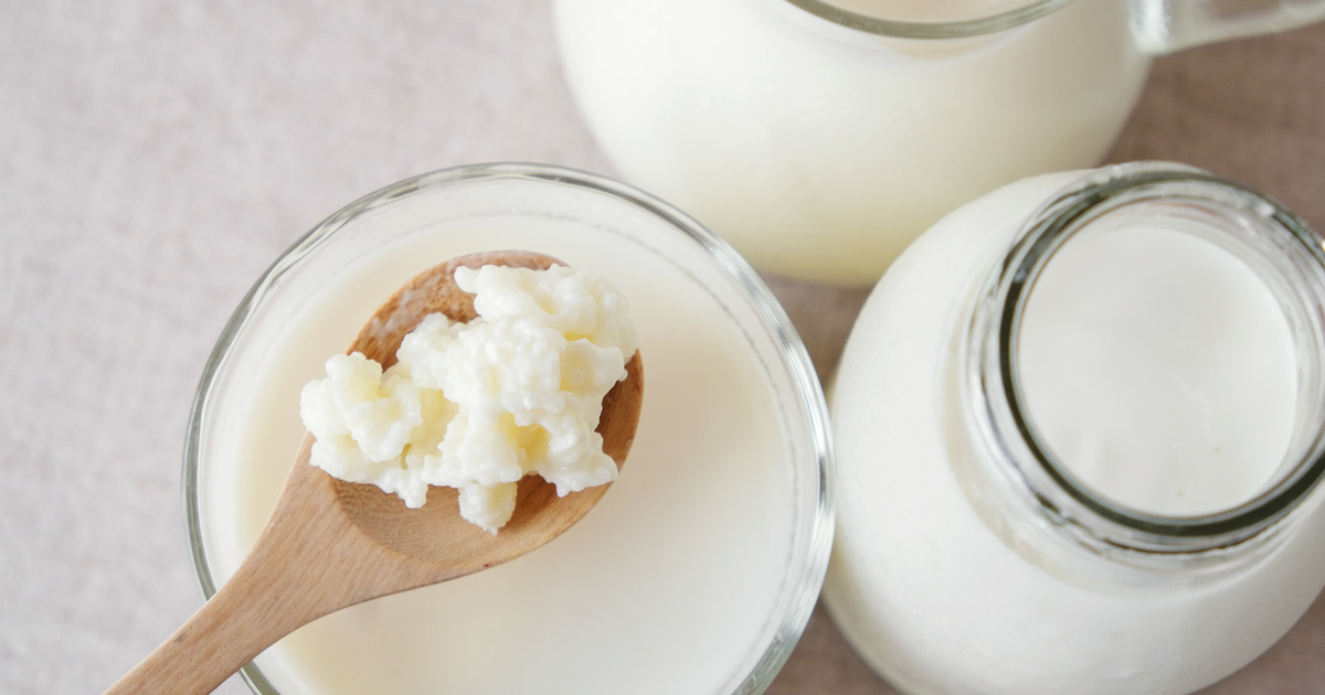 Milk kefir recipe Crohn's disease & ulcerative colitis